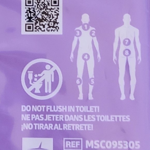 3 Pack Medline ReadyBath 8 Disposable Bathing Cloths For Personal Care! - Picture 8 of 9